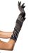 Satijnen Handschoentjes - Zwart Satijnen Handschoentjes - Zwart