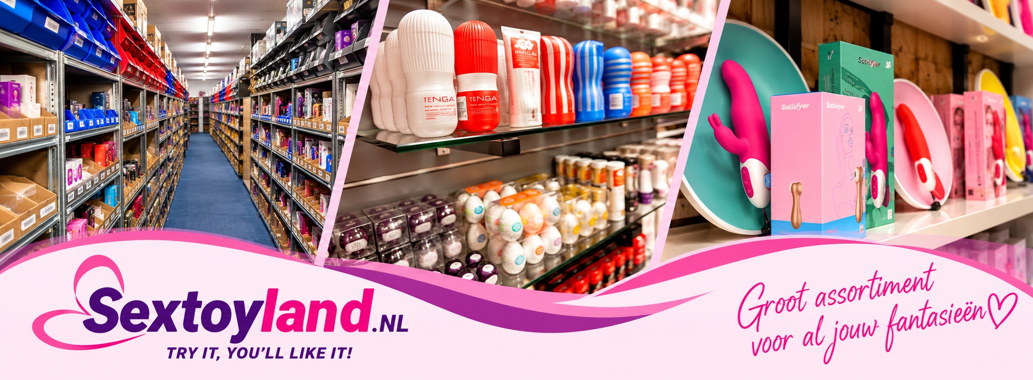 Sextoyland: een kijkje in ons magazijn en assortiment